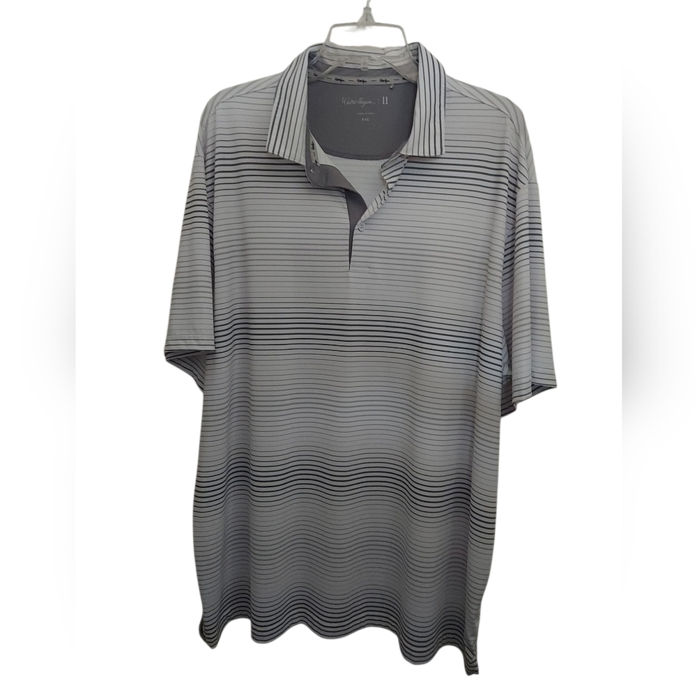 Walter Hagen Gray Polo Shirt, Size 2XL, EUC